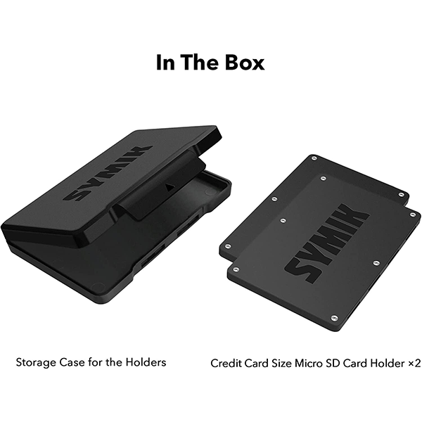 SYMIK Micro SD Card Holder Case