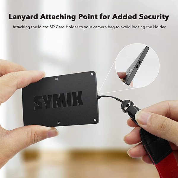 SYMIK Micro SD Card Holder Case