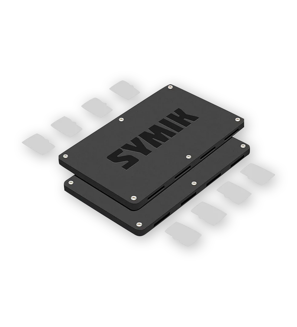 SYMIK Micro SD Card Holder Case