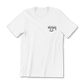 White T-shirt with Voice famous quote "Take it easy"